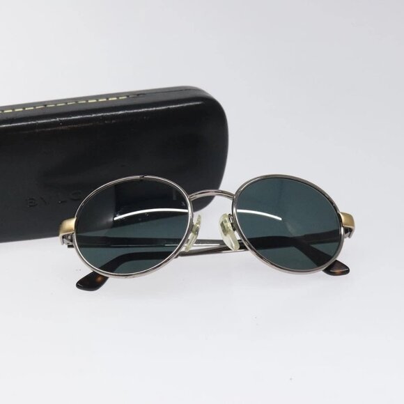 BVLGARI Sunglasses plastic Black Auth bs24694